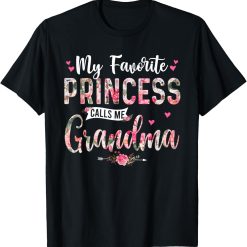 My Favorite Princess Call Me Grandma Happy Mother's Day T-Shirt