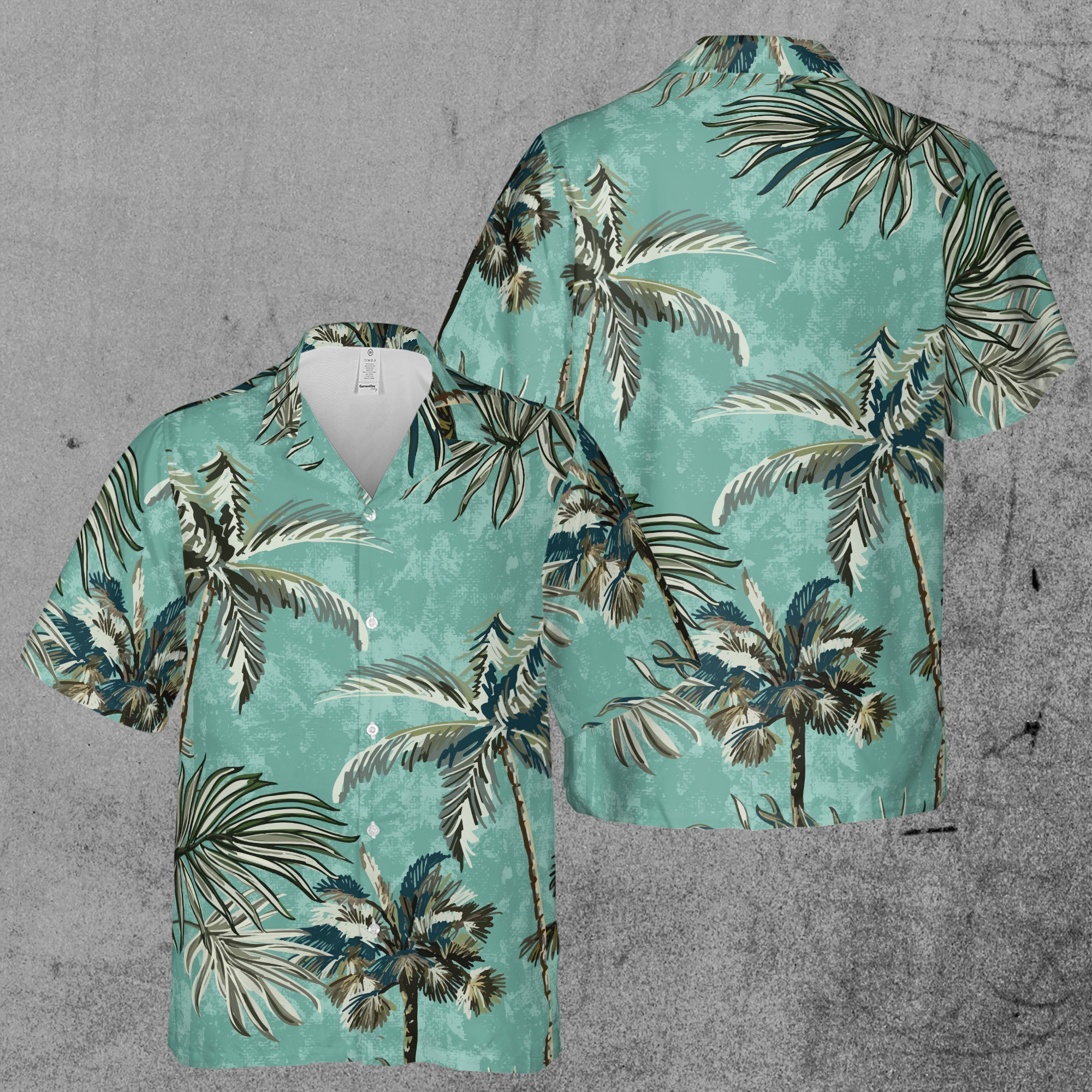 Funny Beach Holiday Tropical Palm Tree Hawaiian Shirt